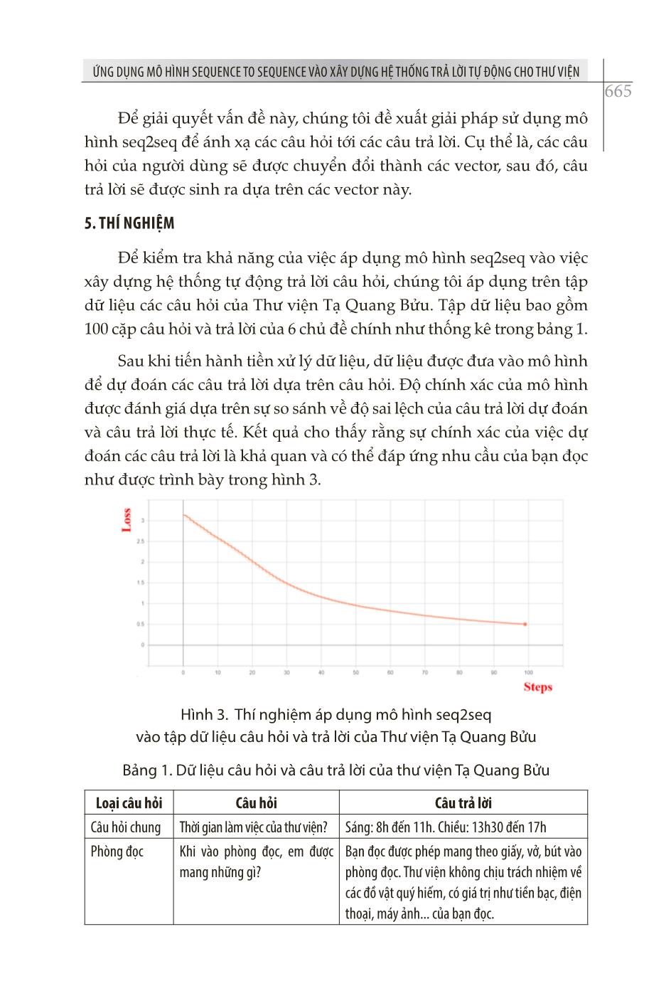 Ứng dụng mô hình sequence to sequence vào xây dựng hệ thống trả lời tự động cho thư viện trang 7