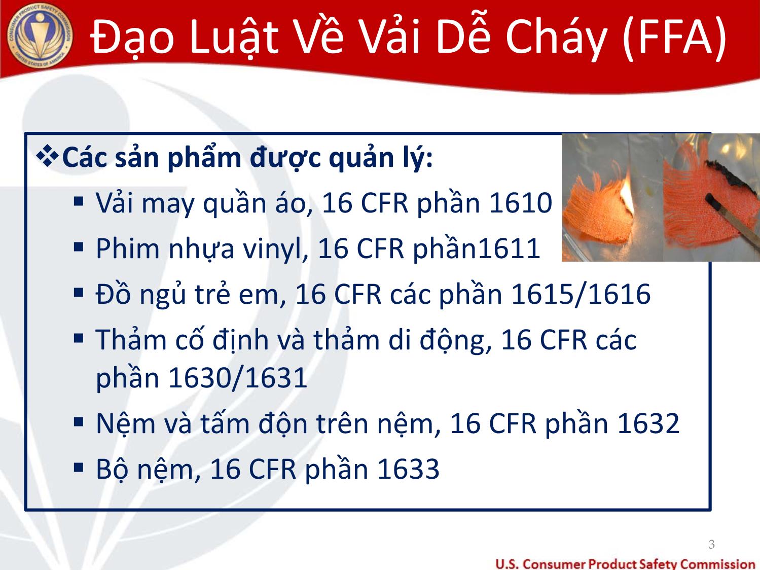 Bài giảng Ủy ban an toàn sản phẩm tiêu dùng Hoa Kỳ trang 3