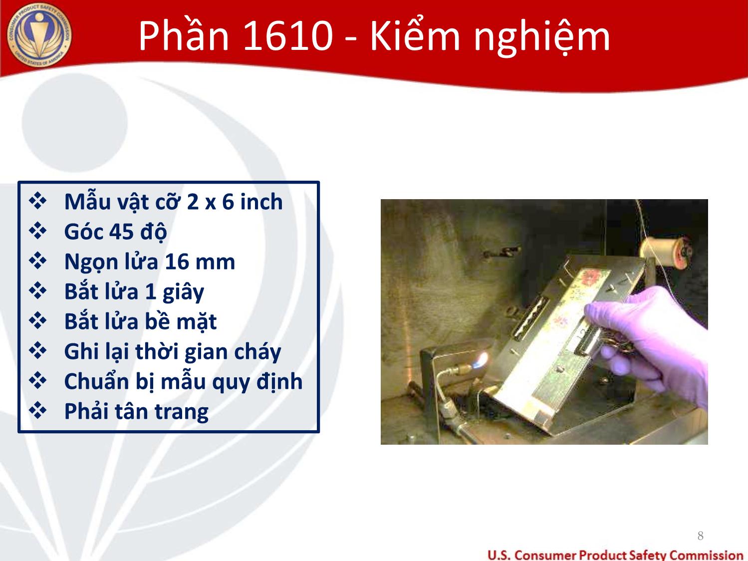 Bài giảng Ủy ban an toàn sản phẩm tiêu dùng Hoa Kỳ trang 8