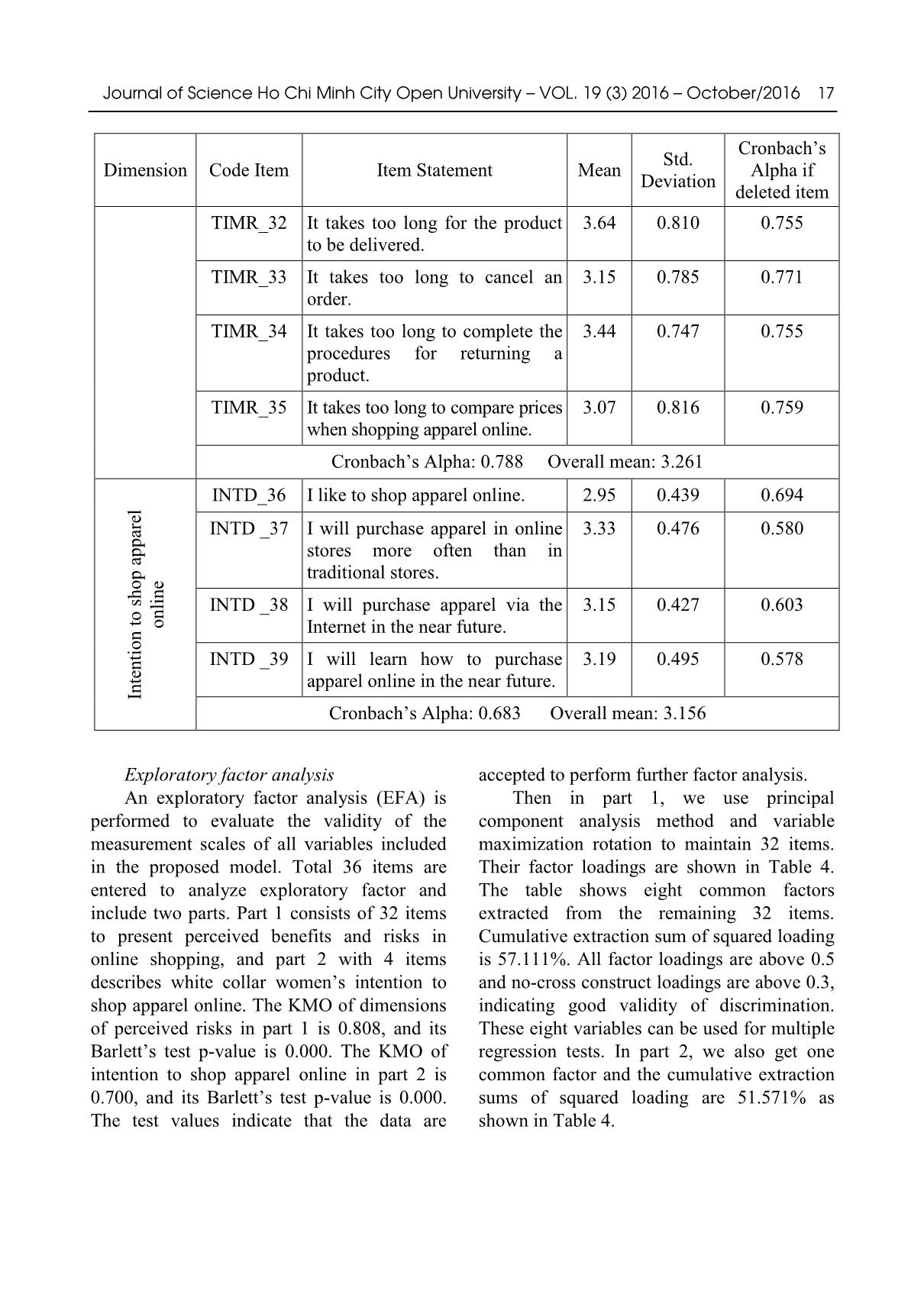 The effect of perceived benefits and perceived risks on intention to shop apparel online by white - collar women in Viet Nam trang 7