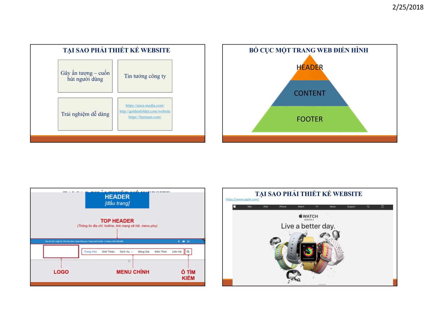 Bài giảng Thương mại điện tử - Bài 3: Xây dựng Website hiệu quả - Huỳnh Hạnh Phúc trang 10