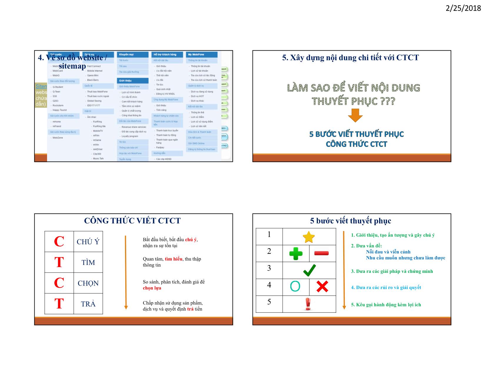 Bài giảng Thương mại điện tử - Bài 3: Xây dựng Website hiệu quả - Huỳnh Hạnh Phúc trang 8