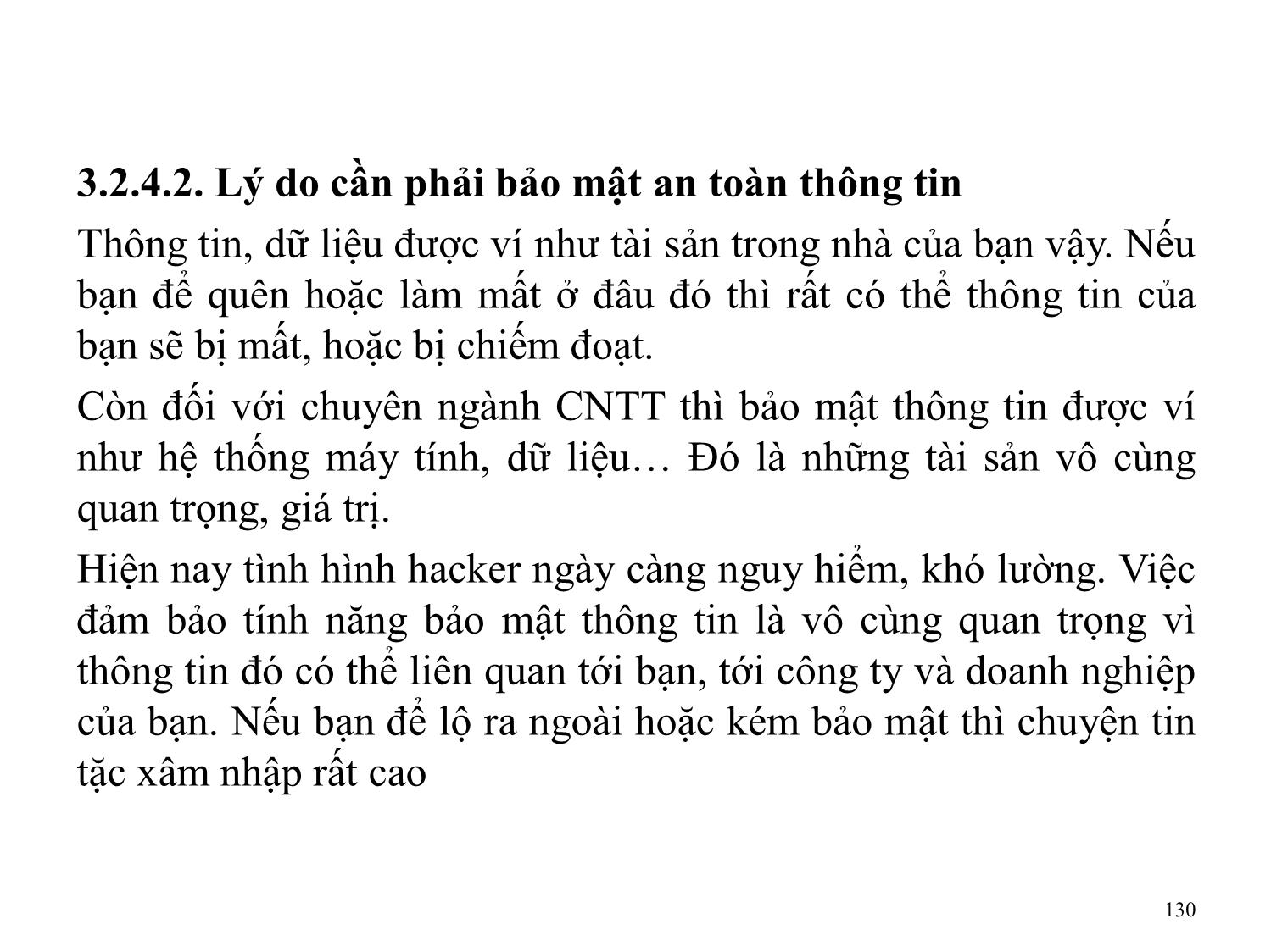 Bài giảng Thương mại điện tử căn bản - Chương 3: An ninh thương mại điện tử - Nguyễn Anh Tuấn trang 10