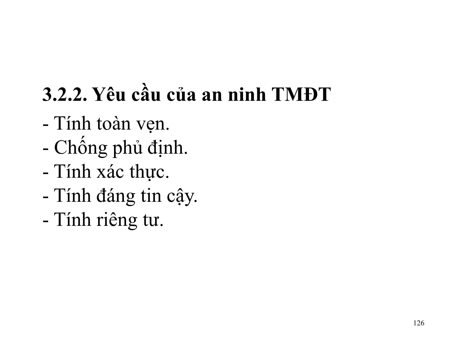 Bài giảng Thương mại điện tử căn bản - Chương 3: An ninh thương mại điện tử - Nguyễn Anh Tuấn trang 6