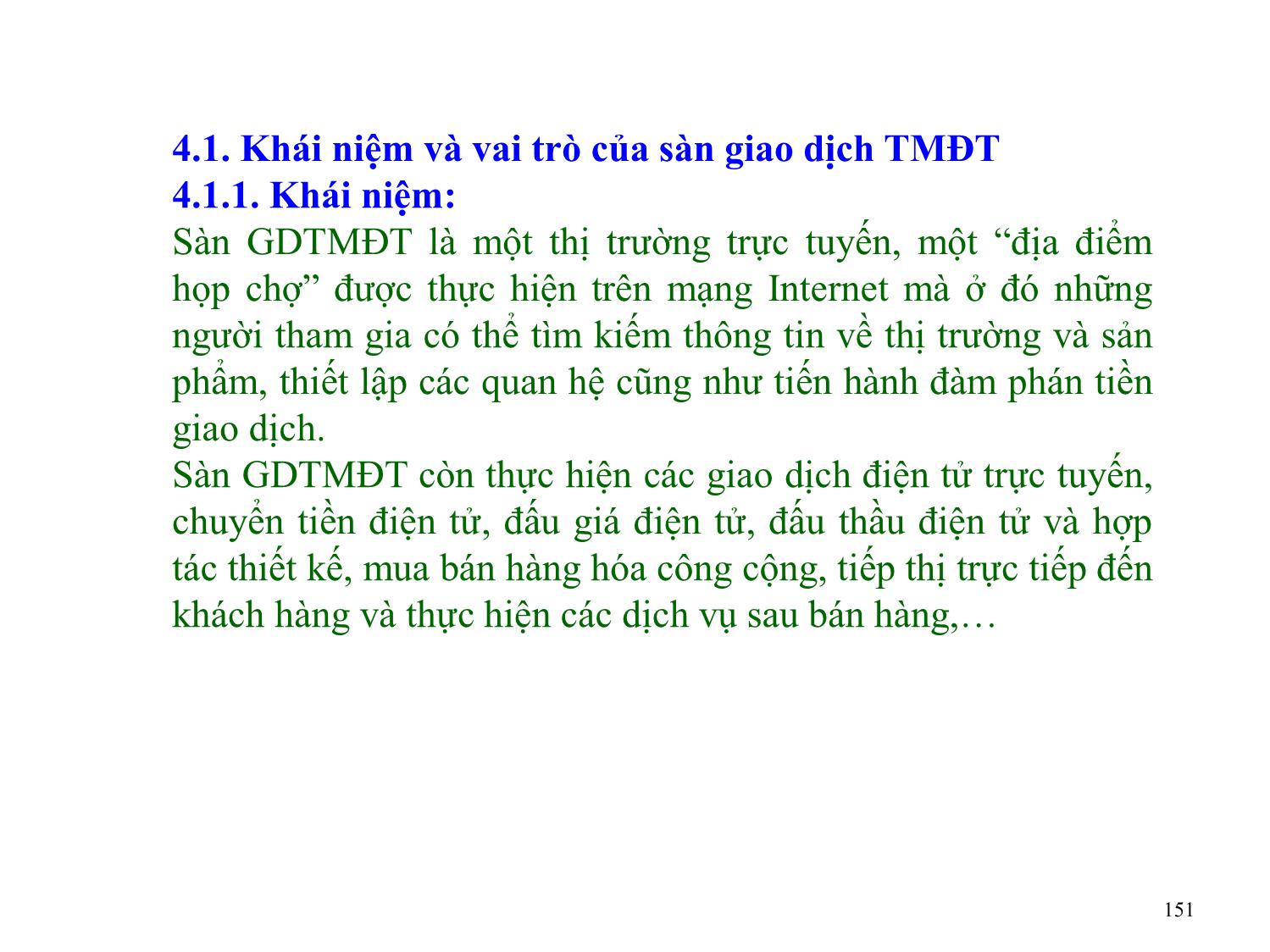 Bài giảng Thương mại điện tử căn bản - Chương 4: Sàn giao dịch thương mại điện tử - Nguyễn Anh Tuấn trang 3