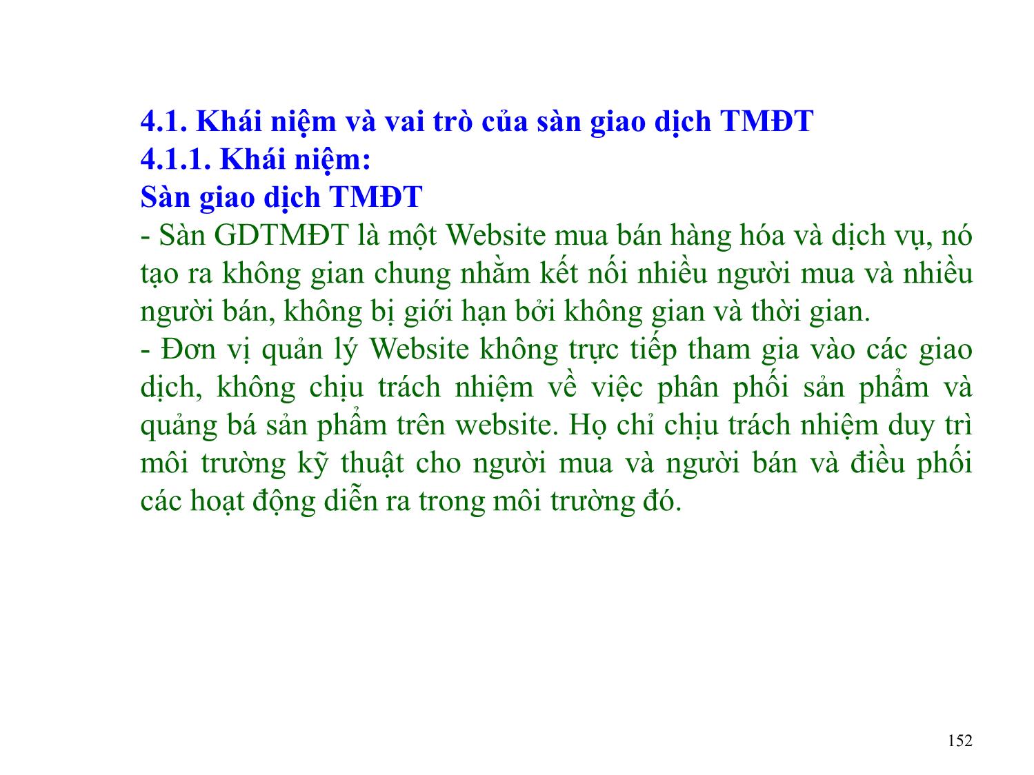 Bài giảng Thương mại điện tử căn bản - Chương 4: Sàn giao dịch thương mại điện tử - Nguyễn Anh Tuấn trang 4