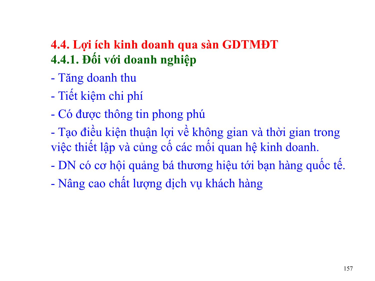 Bài giảng Thương mại điện tử căn bản - Chương 4: Sàn giao dịch thương mại điện tử - Nguyễn Anh Tuấn trang 9