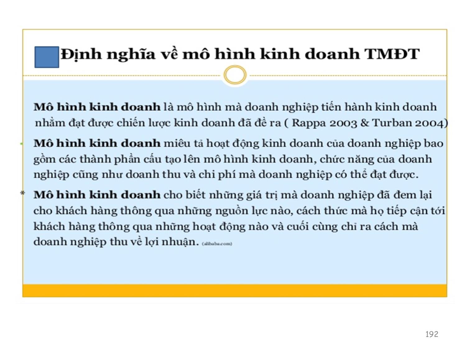 Bài giảng Thương mại điện tử căn bản - Chương 5: Phương thức và mô hình kinh doanh TMĐT B2C, B2B - Nguyễn Anh Tuấn trang 3