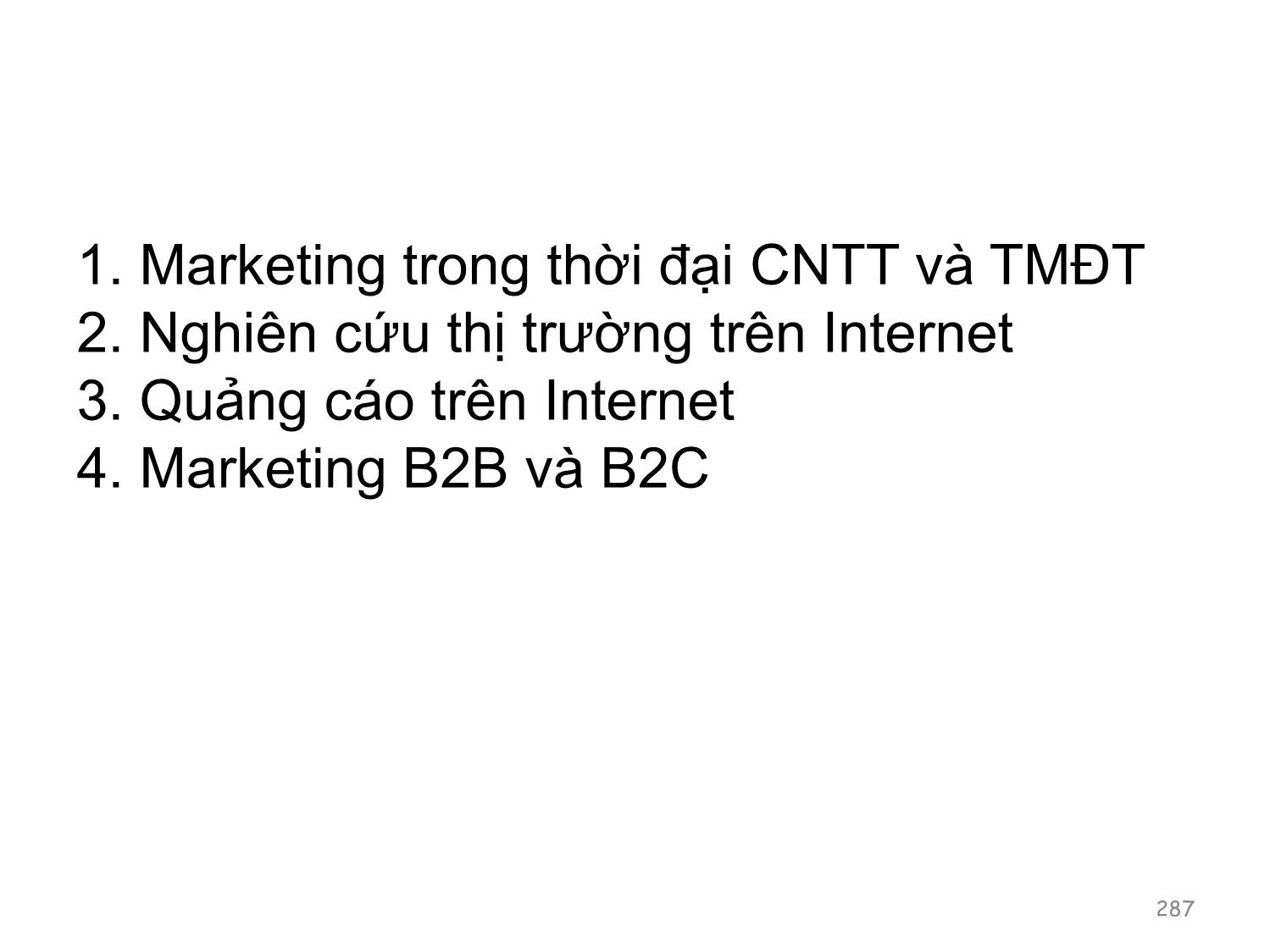 Bài giảng Thương mại điện tử căn bản - Chương 7: Marketing điện tử - Nguyễn Anh Tuấn trang 2