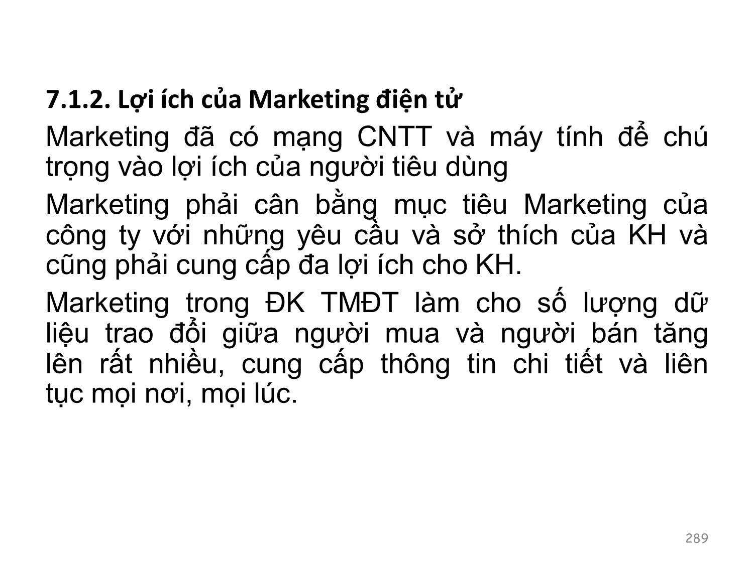 Bài giảng Thương mại điện tử căn bản - Chương 7: Marketing điện tử - Nguyễn Anh Tuấn trang 4