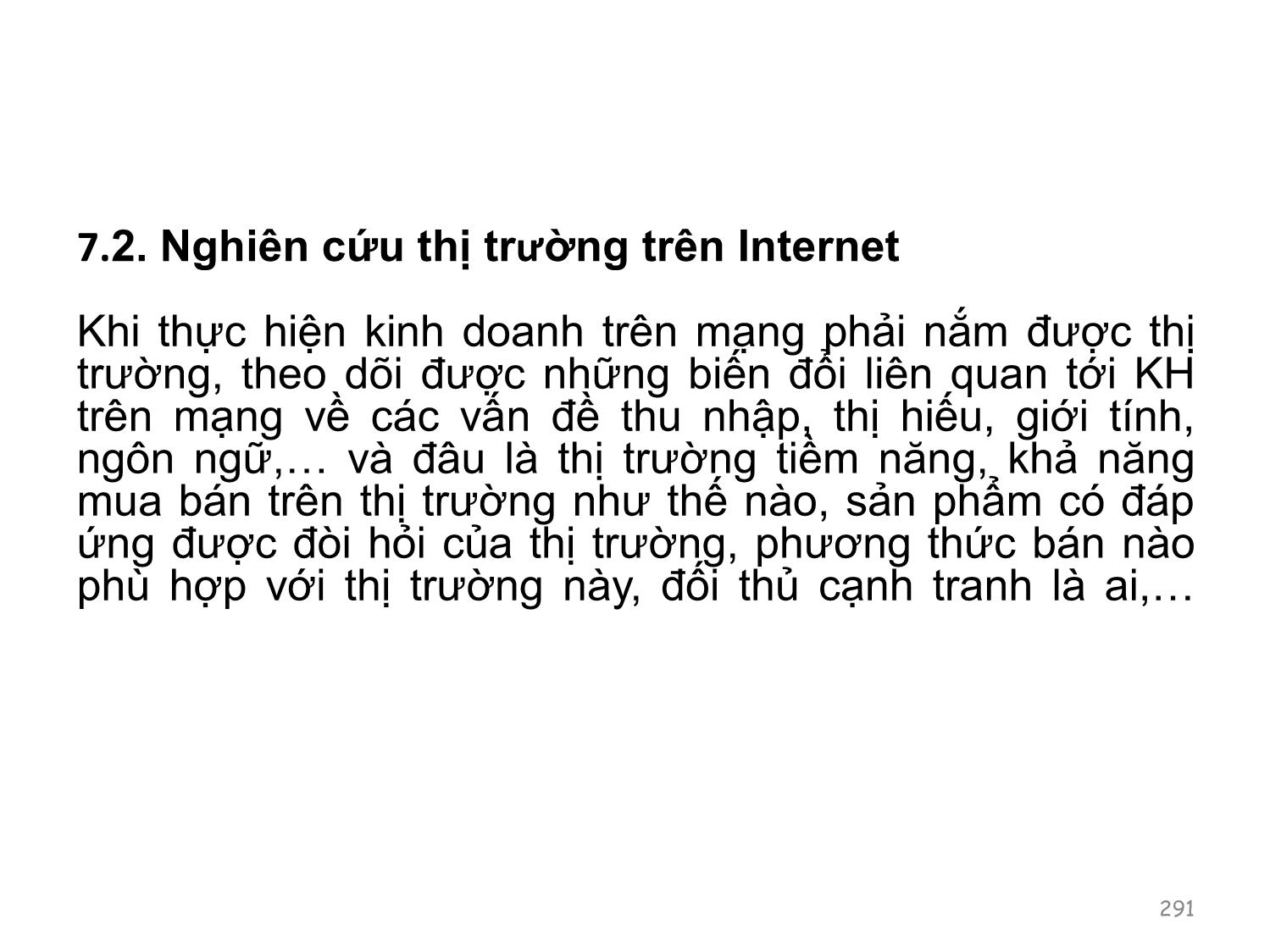 Bài giảng Thương mại điện tử căn bản - Chương 7: Marketing điện tử - Nguyễn Anh Tuấn trang 6