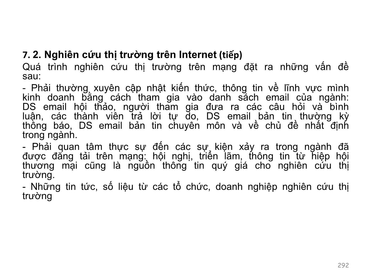 Bài giảng Thương mại điện tử căn bản - Chương 7: Marketing điện tử - Nguyễn Anh Tuấn trang 7