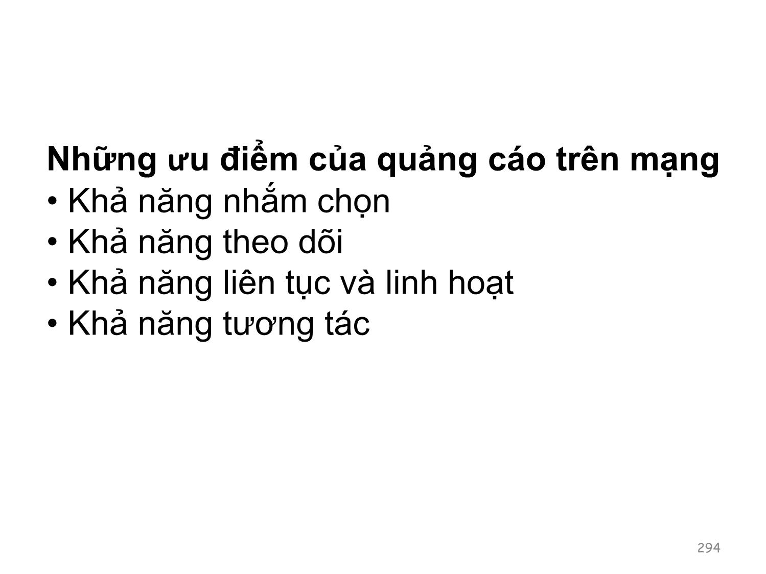 Bài giảng Thương mại điện tử căn bản - Chương 7: Marketing điện tử - Nguyễn Anh Tuấn trang 9