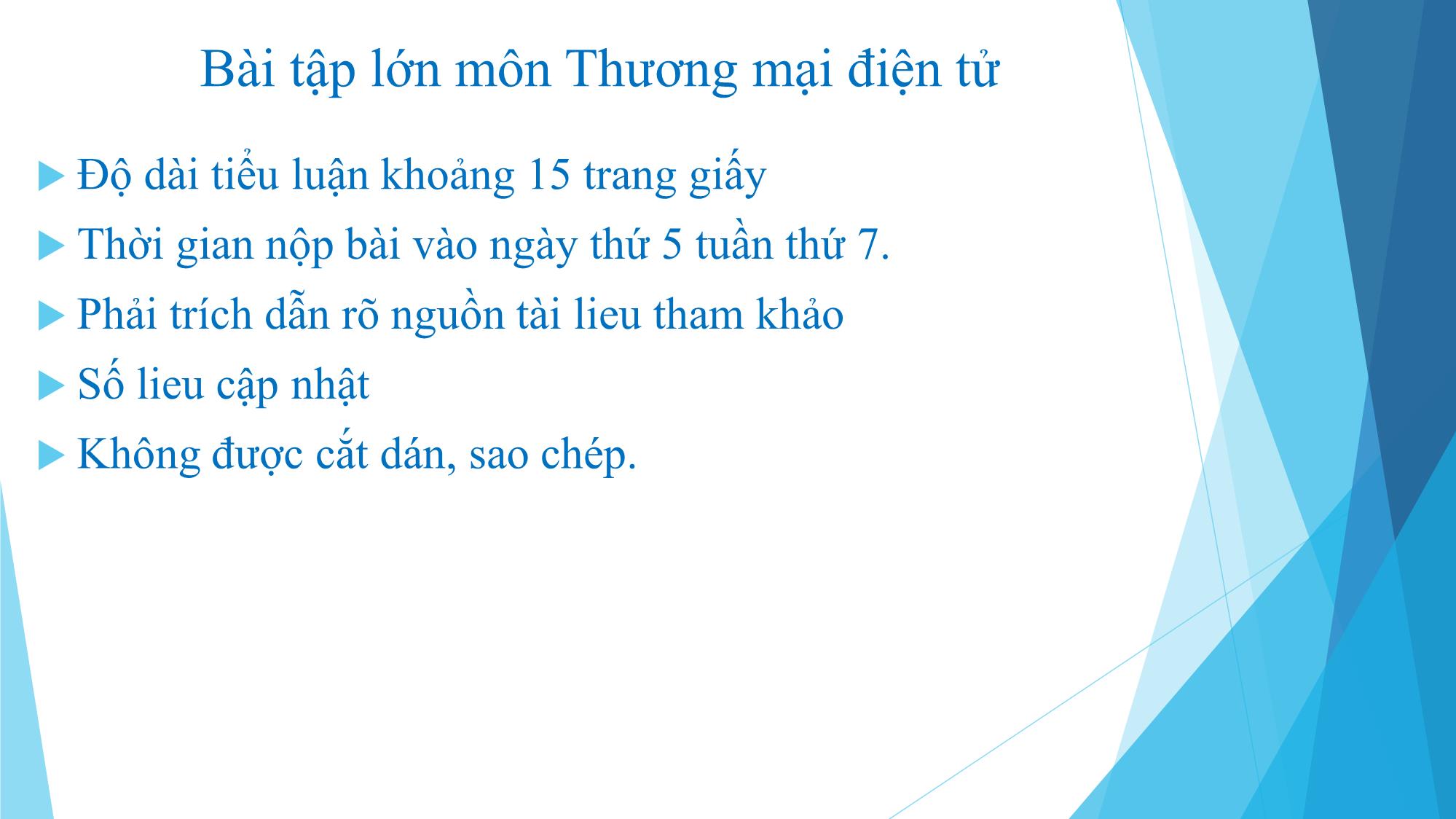 Bài giảng Thương mại điện tử - Chương 1: Tổng quan về thương mại điện tử - Đàm Thị Thuỷ trang 7