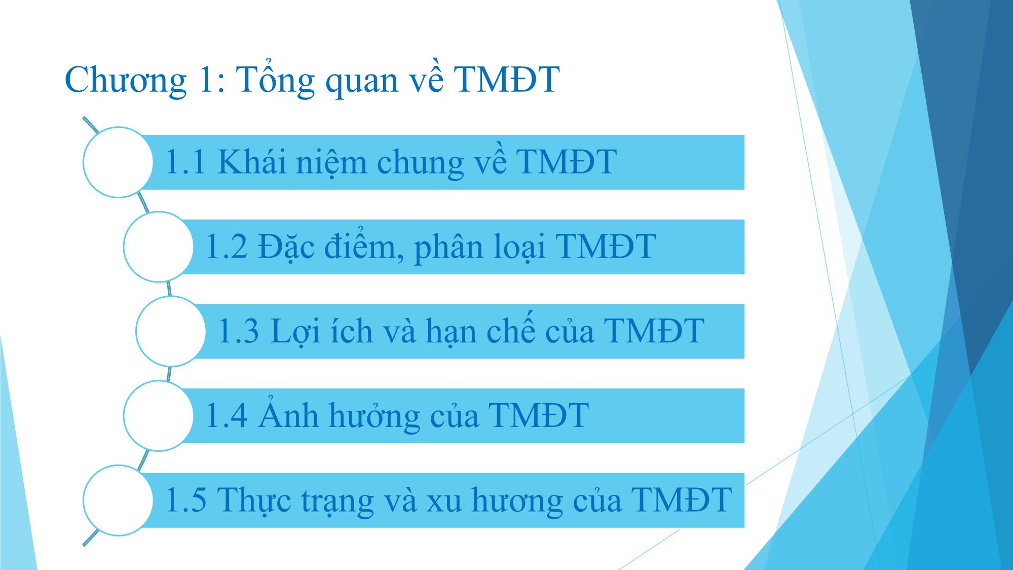 Bài giảng Thương mại điện tử - Chương 1: Tổng quan về thương mại điện tử - Đàm Thị Thuỷ trang 9