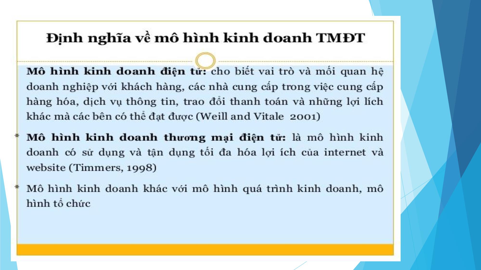 Bài giảng Thương mại điện tử - Chương 5: Phương thức và mô hình kinh doanh TMĐT B2B, B2C - Đàm Thị Thuỷ trang 7