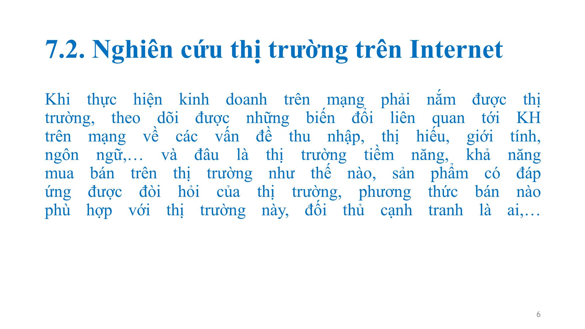 Bài giảng Thương mại điện tử - Chương 7: Marketing điện tử - Đàm Thị Thuỷ trang 6