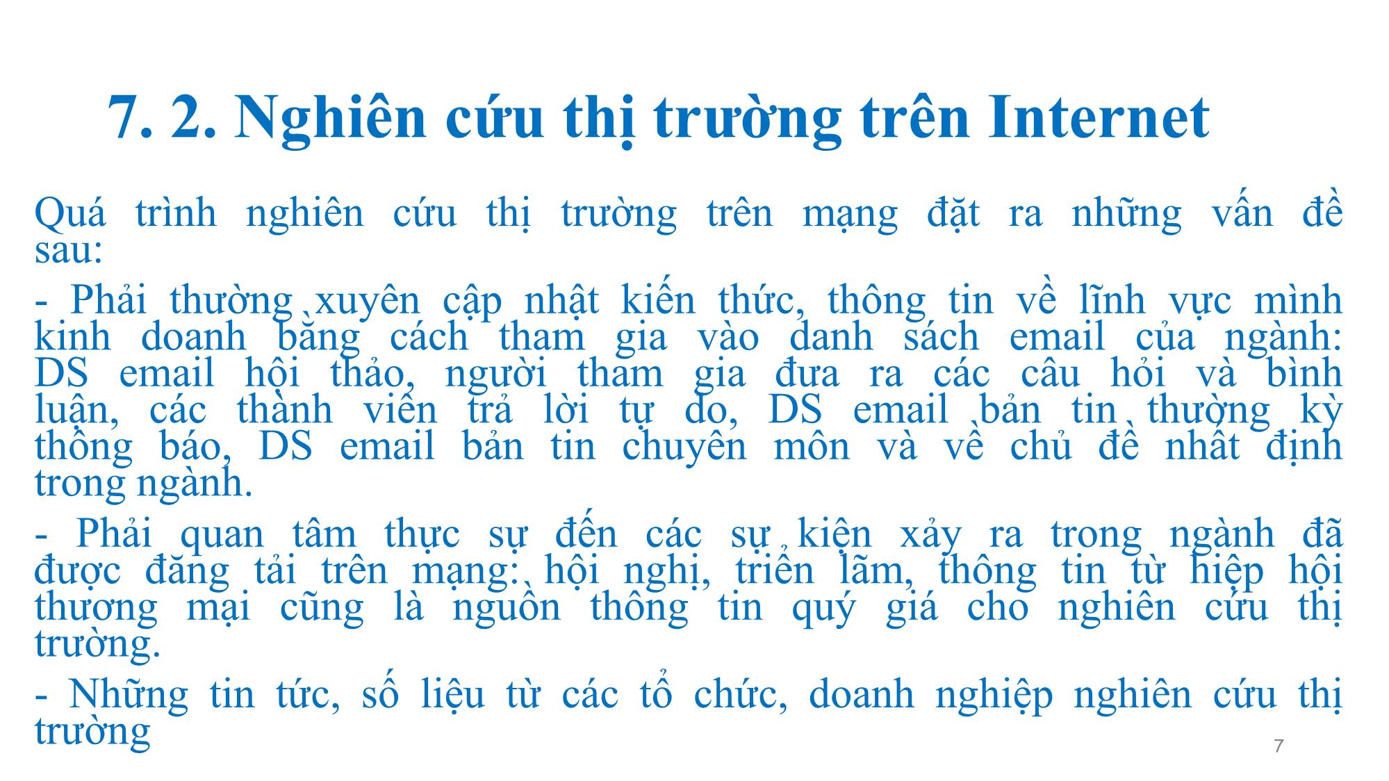 Bài giảng Thương mại điện tử - Chương 7: Marketing điện tử - Đàm Thị Thuỷ trang 7