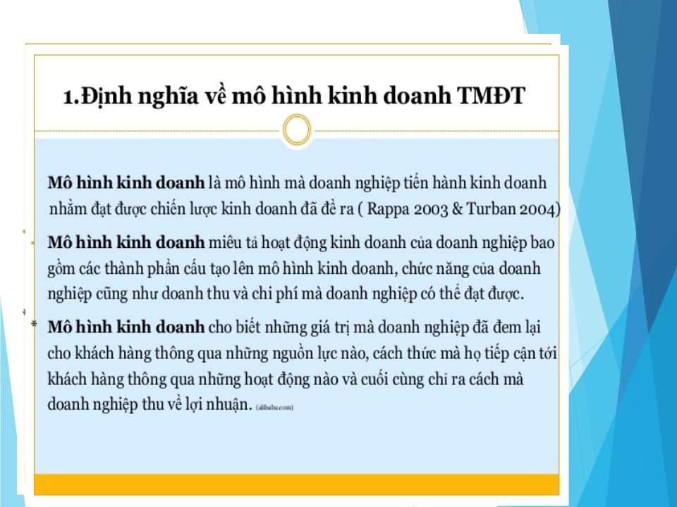 Bài giảng môn Thương mại điện tử - Chương 5: Phương thức và mô hình kinh doanh thương mại điện tử B2B, B2C trang 6