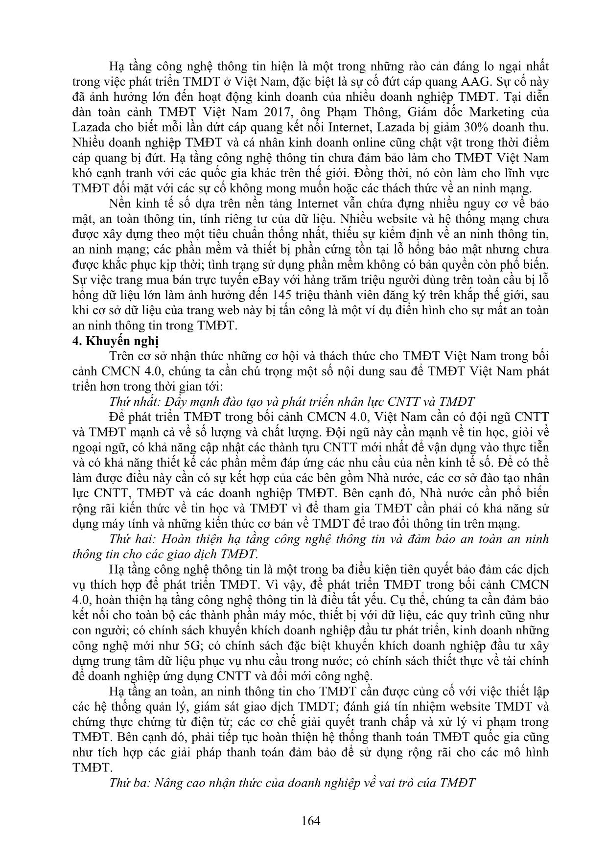 Cơ hội và thách thức cho thương mại điện tử Việt Nam trong bối cảnh cách mạng công nghiệp 4.0 trang 8