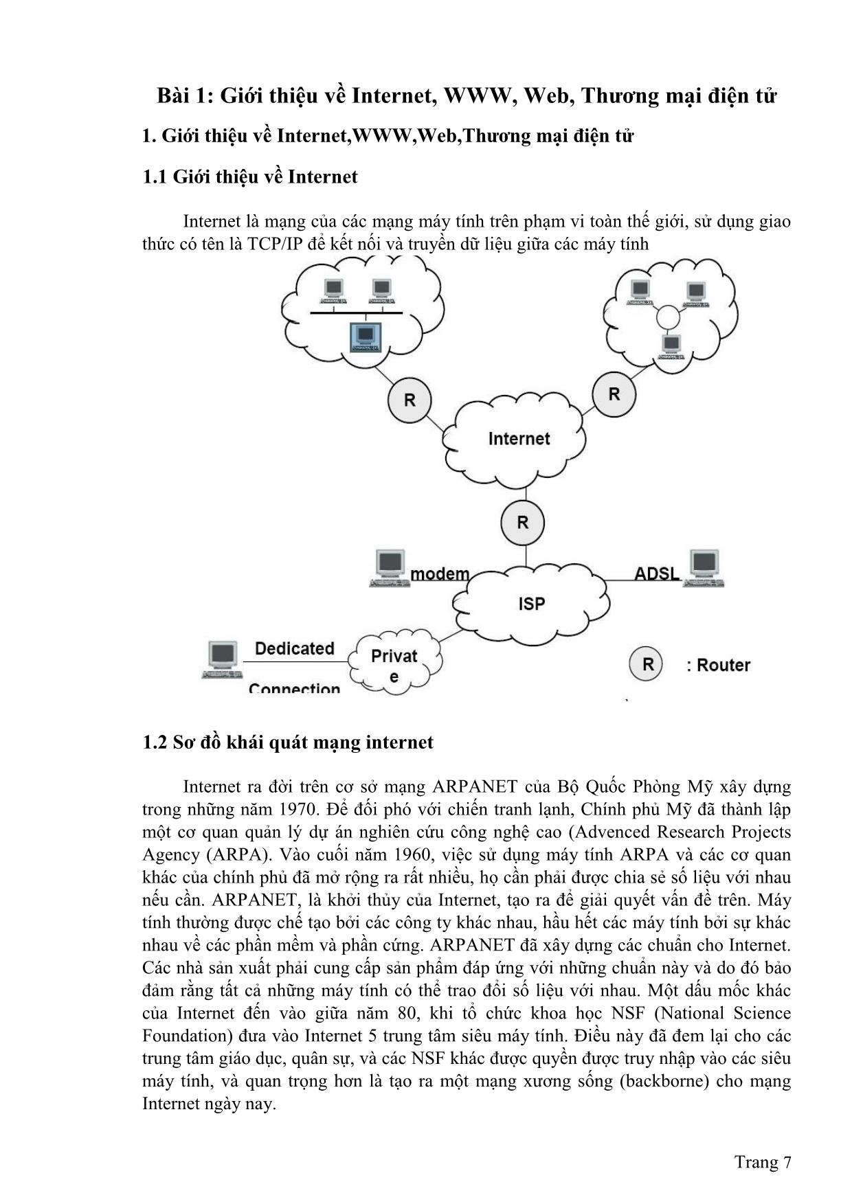 Giáo trình Mô đun Thiết kế trang Web - Công nghệ thương mại điện tử (Phần 1) trang 9