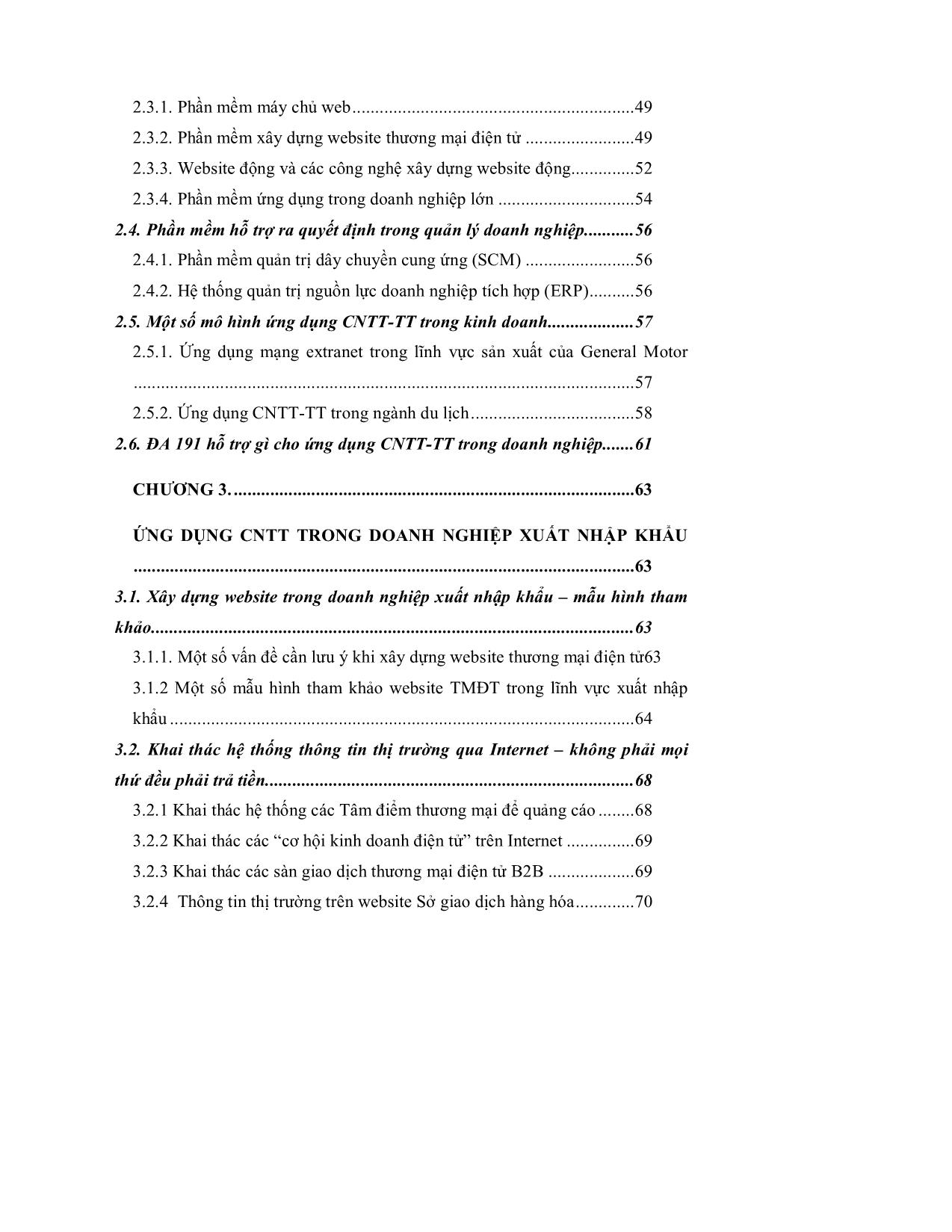 Giáo trình Ứng dụng công nghệ thông tin và thương mại điện tử trong doanh nghiệp (Phần 1) trang 3