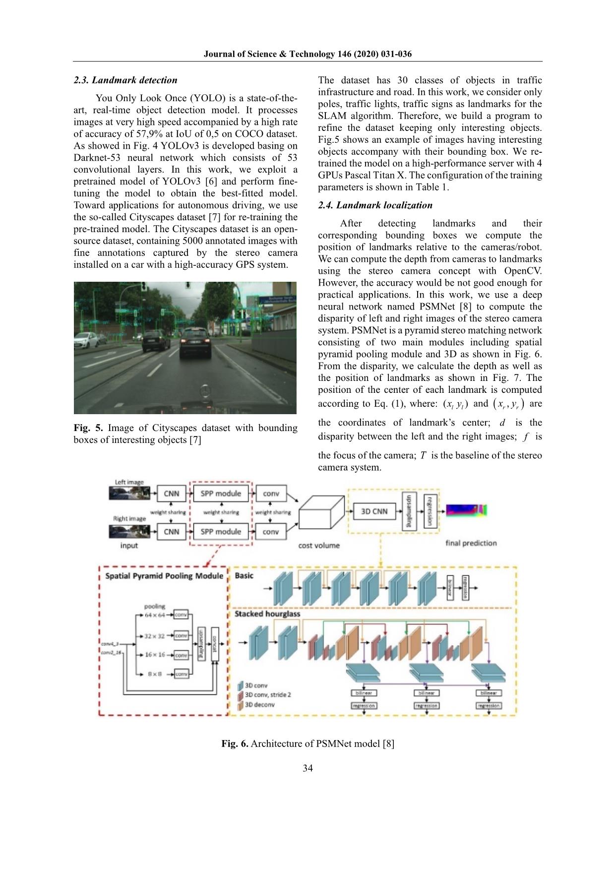 A new landmark detection approach for slam algorithm applied in mobile robot trang 4