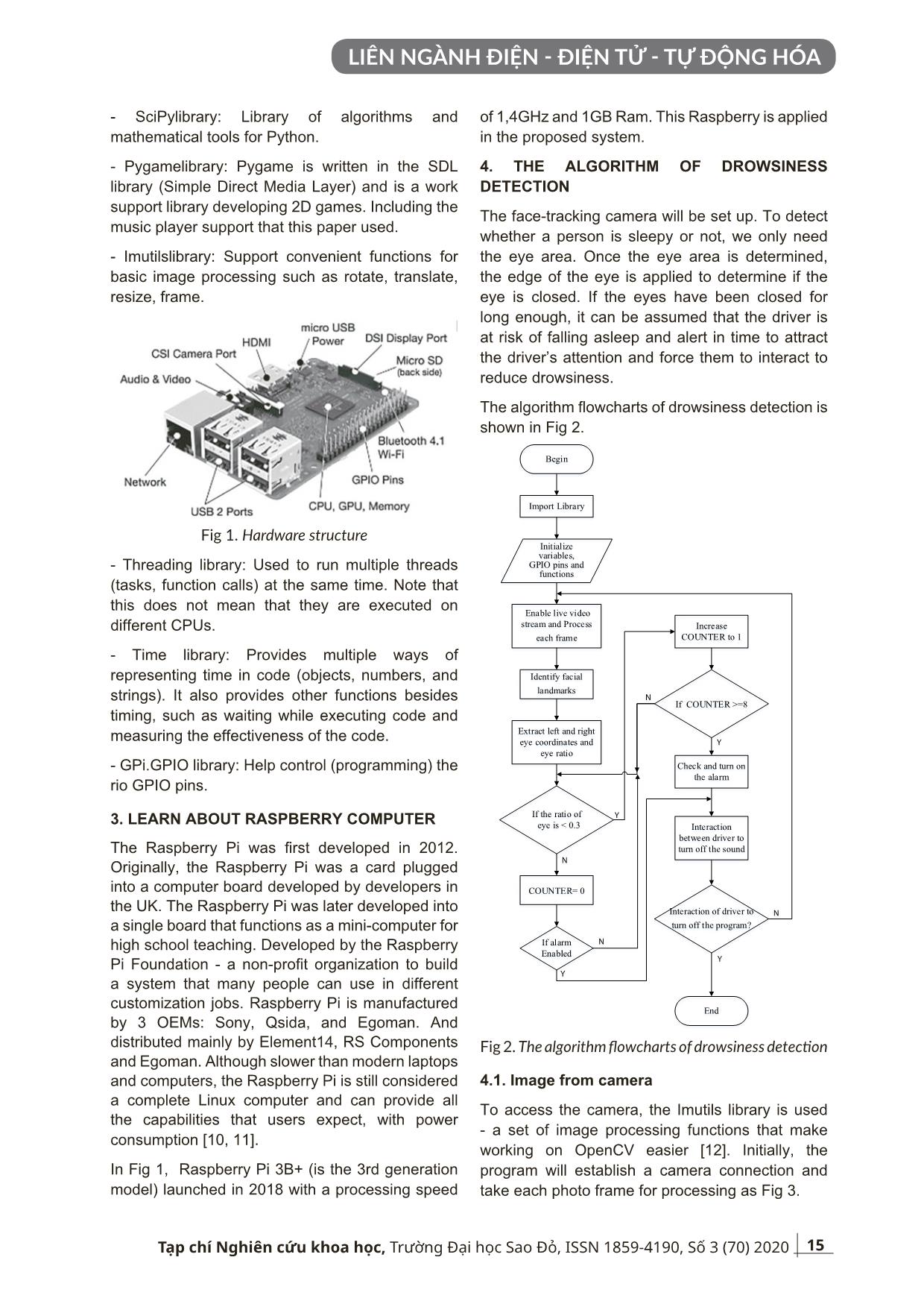 Một hệ thống chống ngủ gật cho các lái xe sử dụng Raspberry trang 3