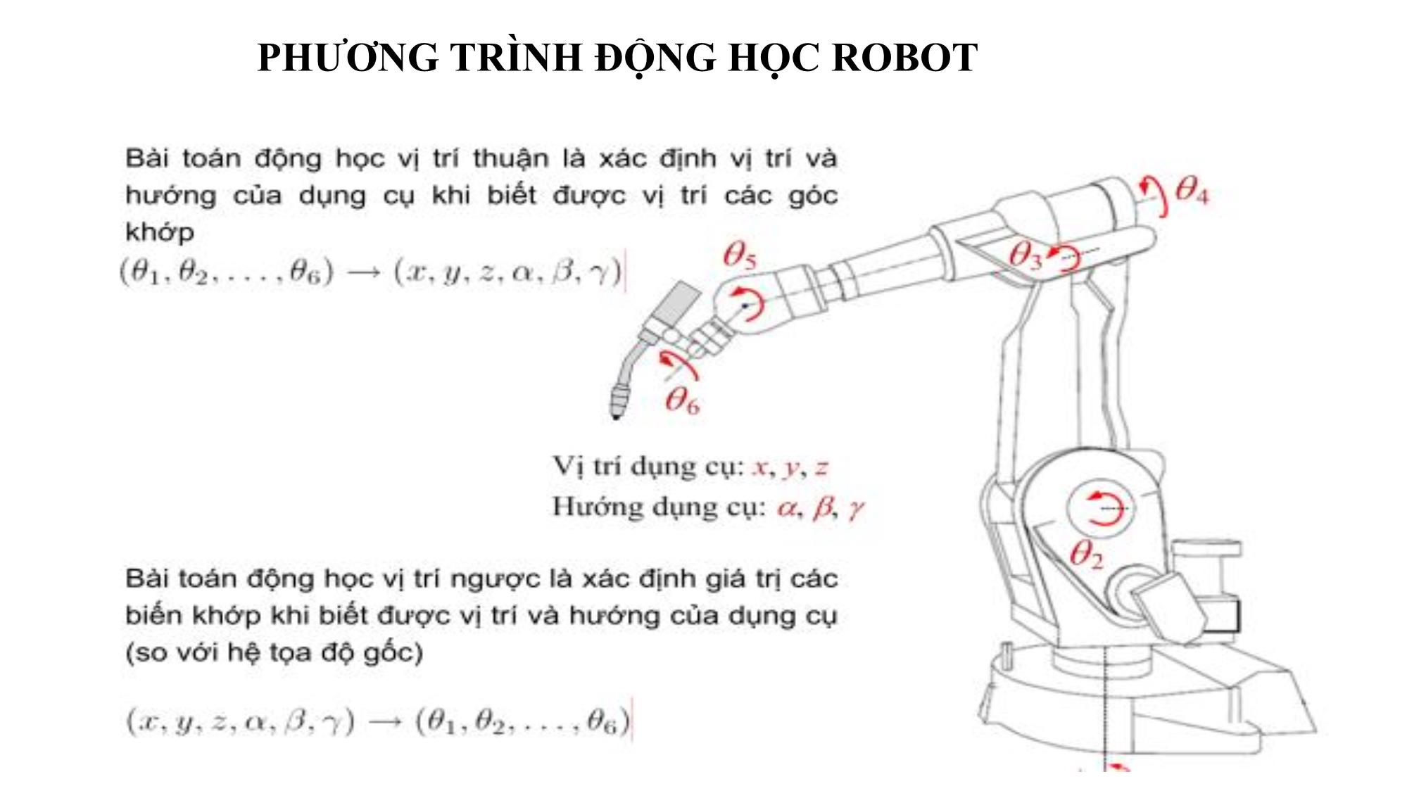 Bài giảng Phương trình động học robot trang 3