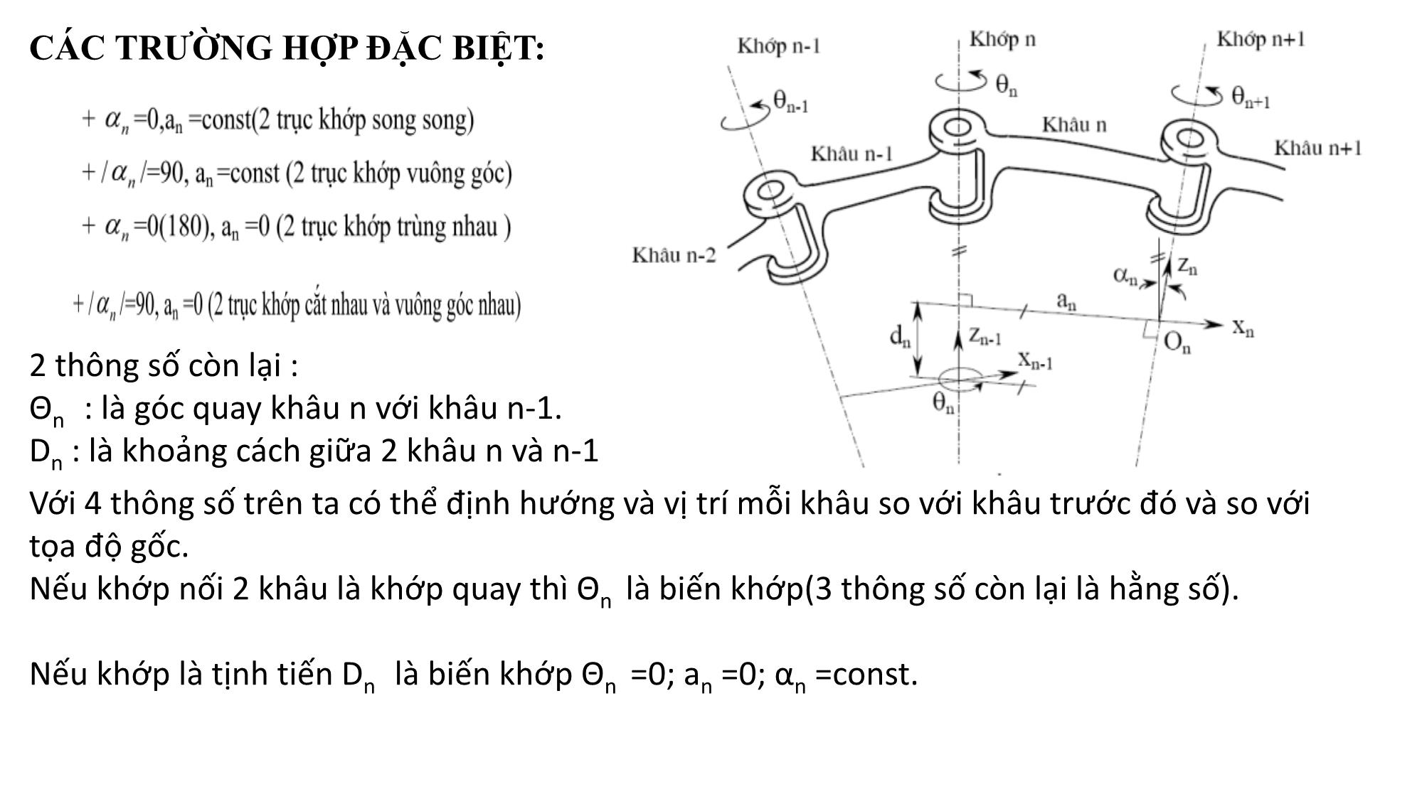 Bài giảng Phương trình động học robot trang 6