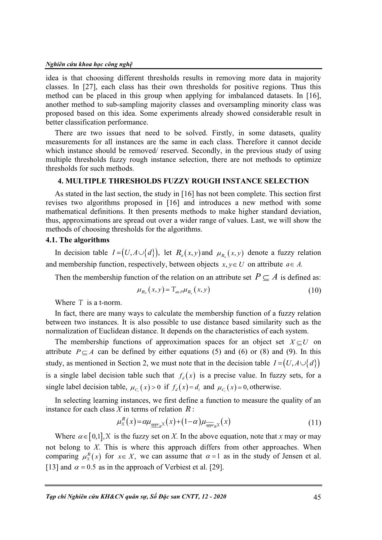 Data balancing methods by fuzzy rough sets trang 6