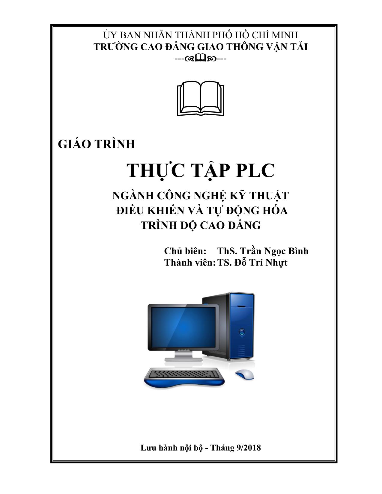 Giáo trình Công nghệ kỹ thuật điều khiển và tự động hóa - Thực tập PLC trang 2