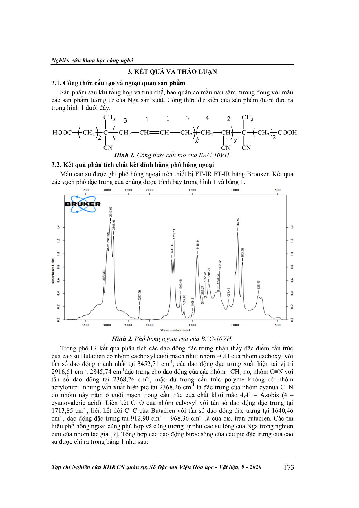Nghiên cứu độ bền chống chịu dung môi hữu cơ, dầu mỡ của cao su lỏng butadien acrylonitril có chứa nhóm Cacboxyl cuối mạch trang 3