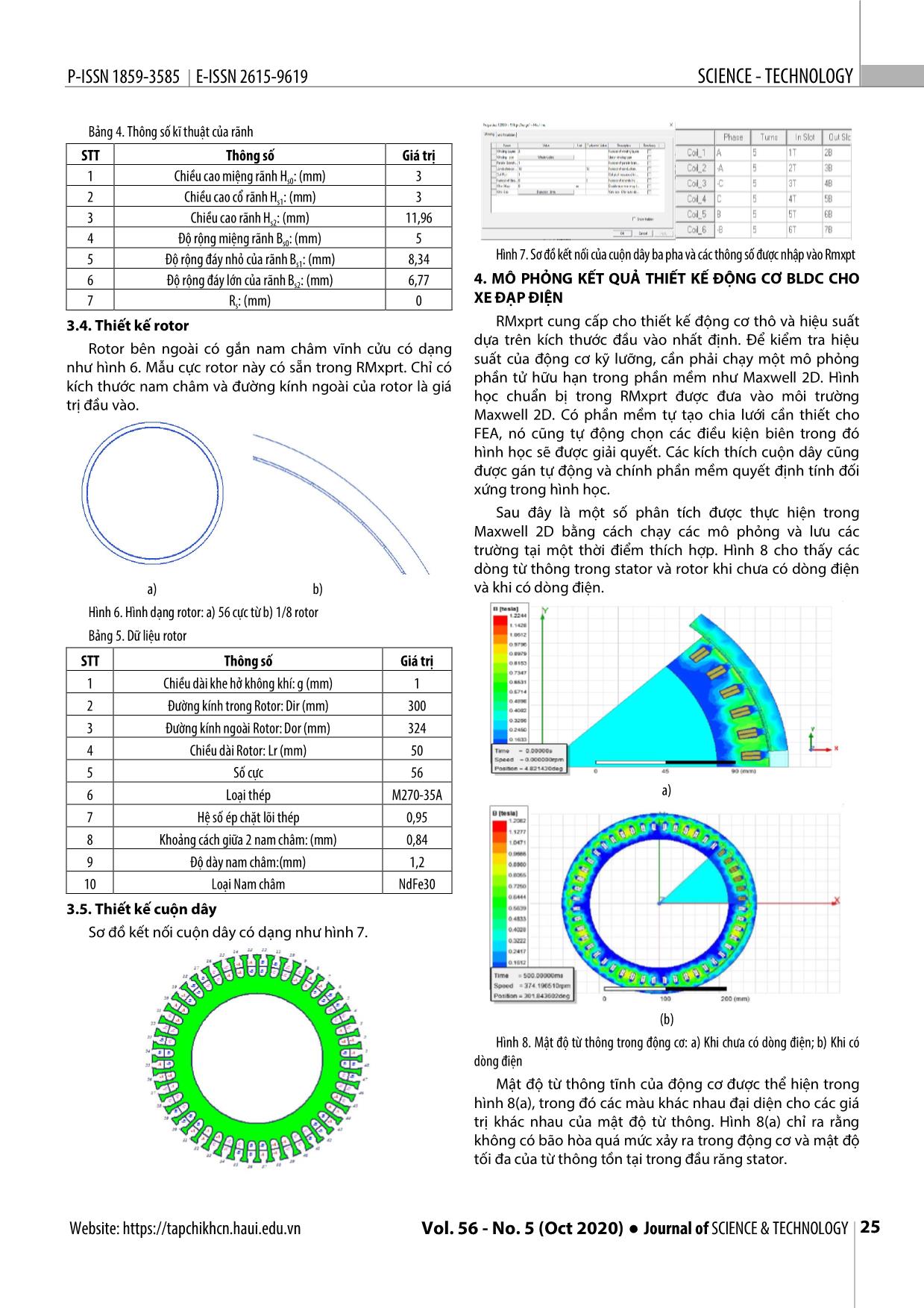 Thiết kế động cơ một chiều không chổi than rotor ngoài cho xe đạp điện sử dụng ansys trang 4