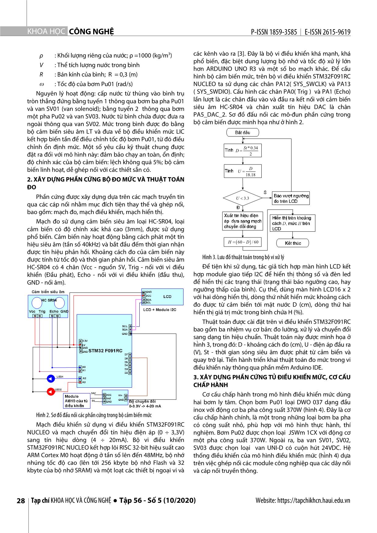 Thiết kế, tích hợp bộ cảm biến mức siêu âm trong hệ thống Scada trang 2