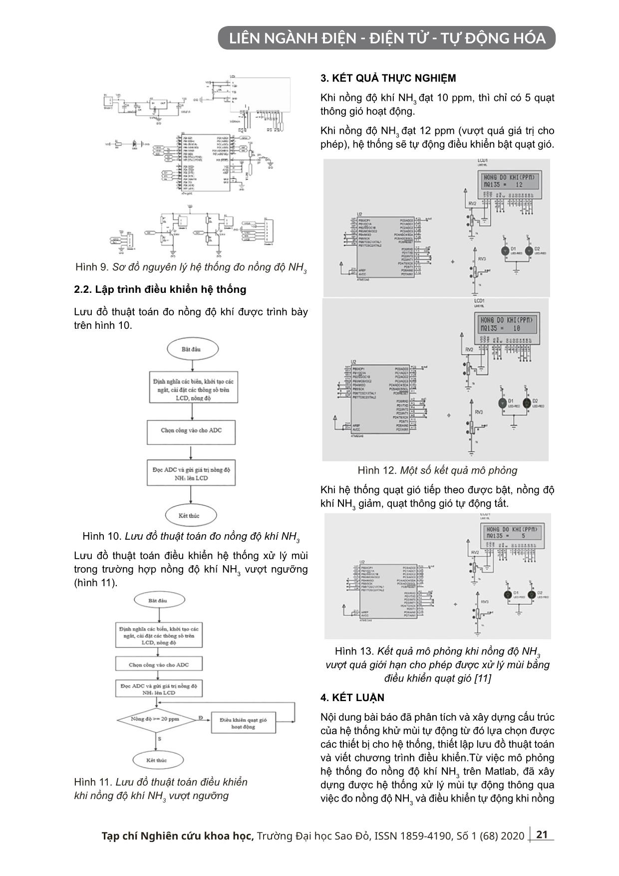 Thiết kế thiết bị đo nồng độ NH3 cho các trang trại chăn nuôi sử dụng vi điều khiển AVR trang 4