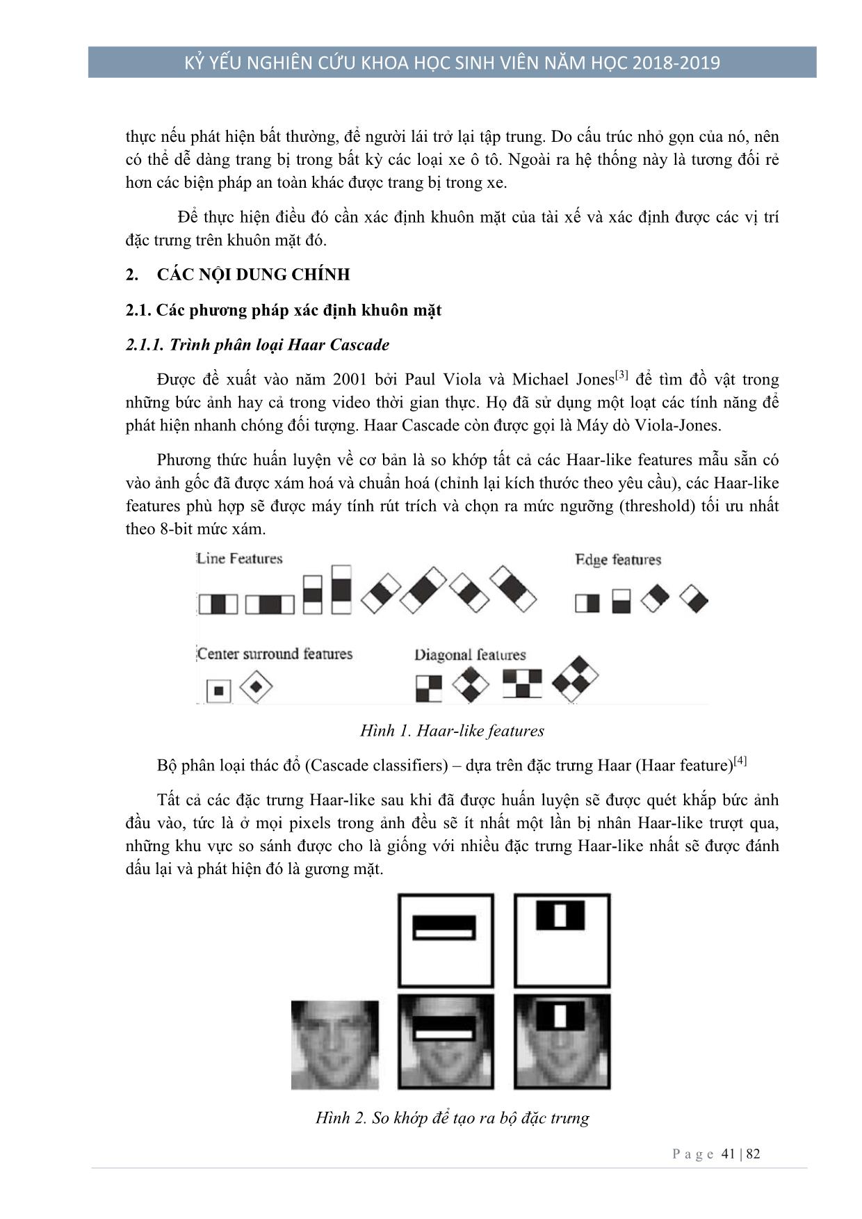 Xây dựng hệ thống cảnh báo ngủ gật trên Kit Raspberry PI 3 trang 2