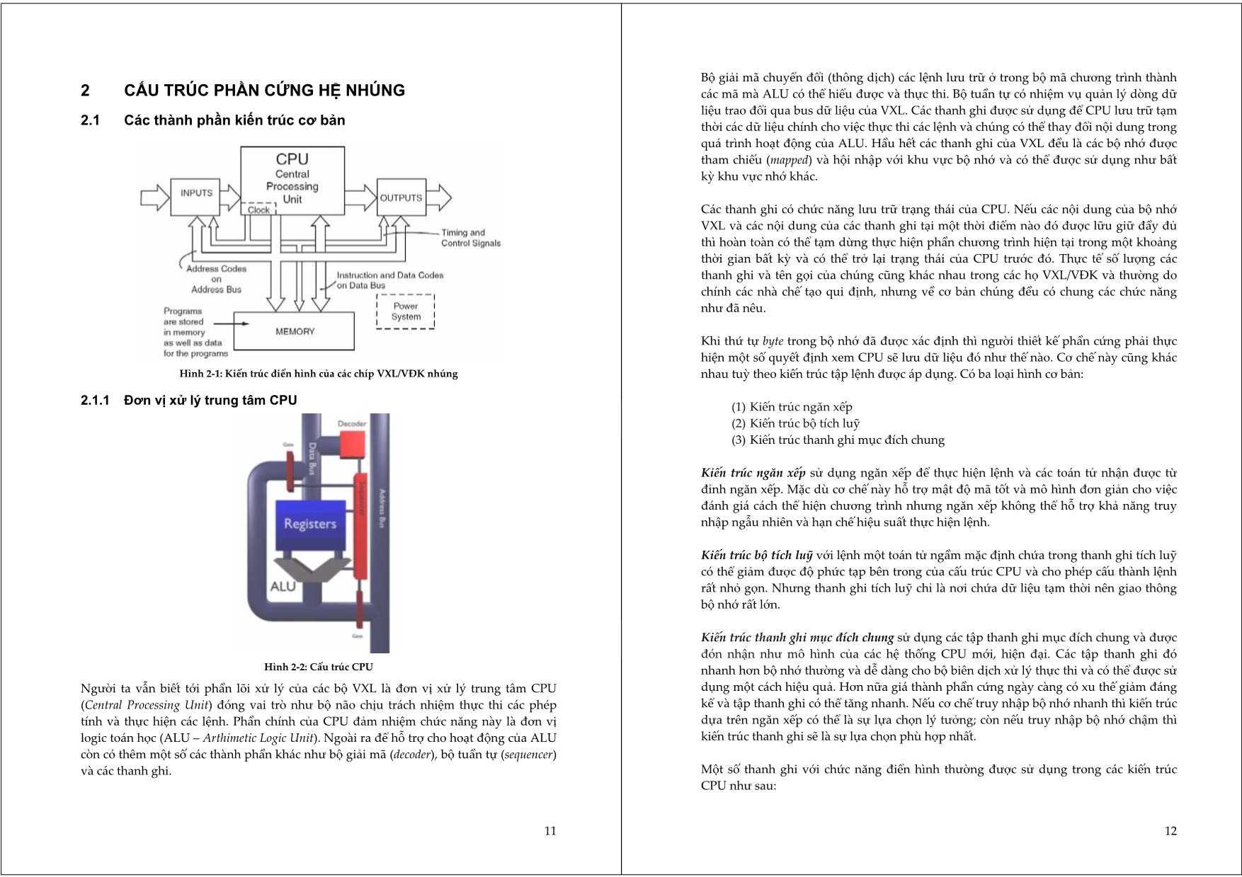 Giáo trình Hệ thống điều khiển nhúng trang 6