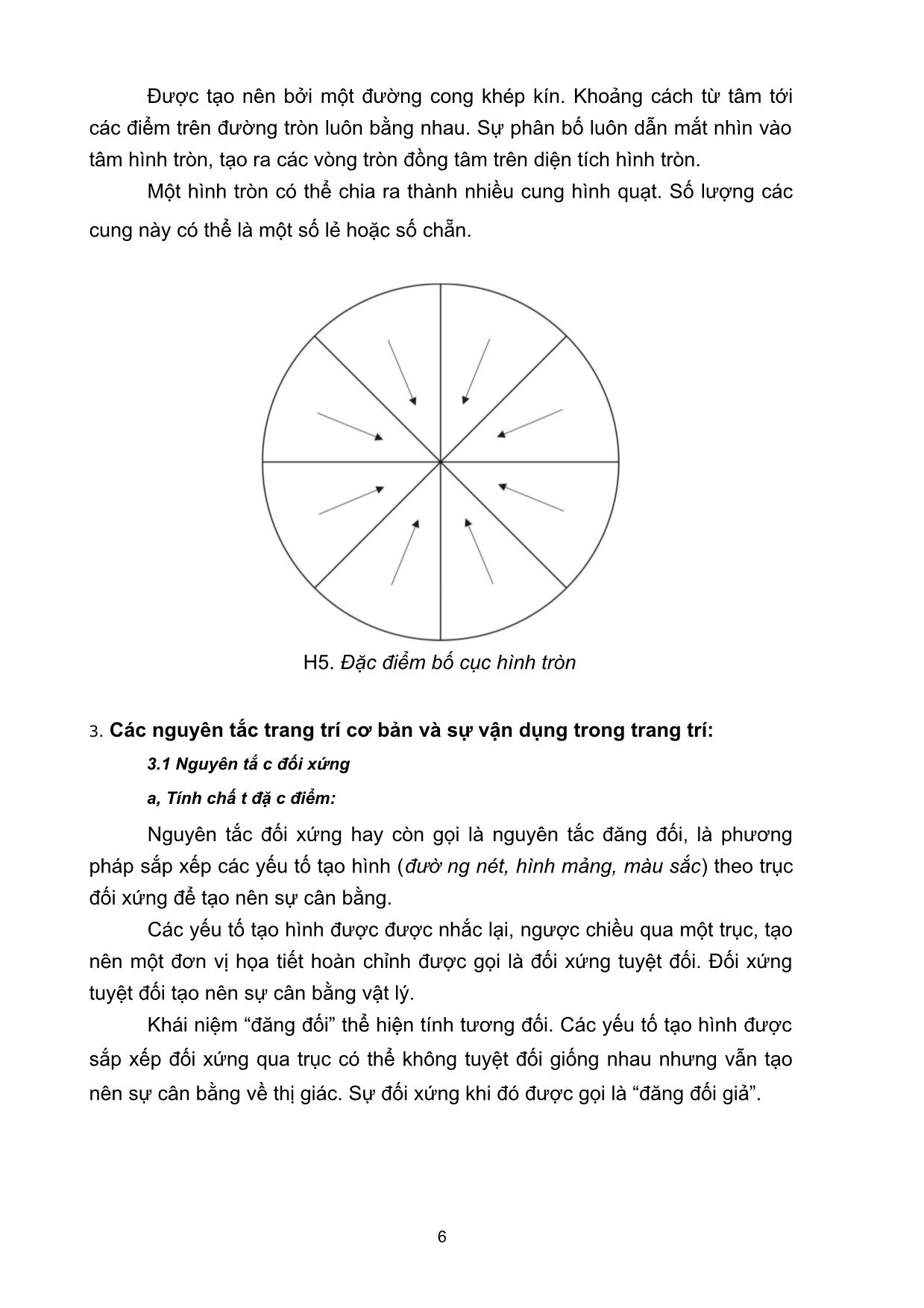 Giáo trình Trang trí cơ bản (Phần 2) trang 8