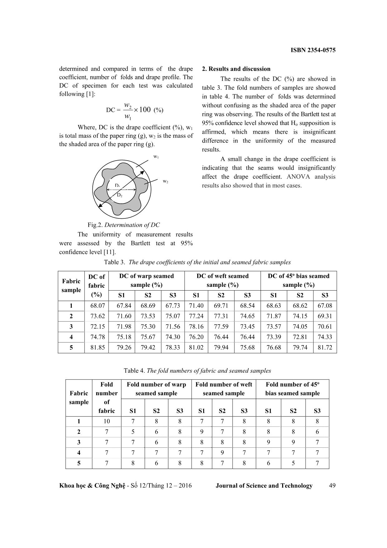 Effect of seams on drape behaviour of cotton woven fabrics trang 3