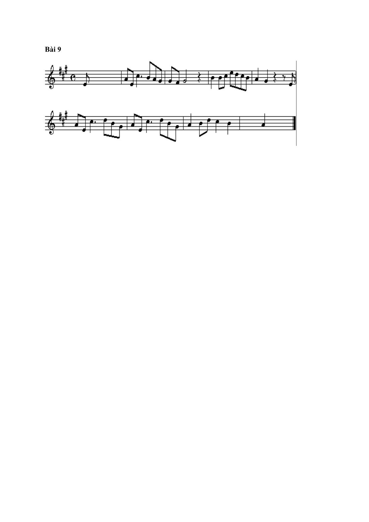 Giáo trình Thanh nhạc, organ, biểu diễn nhạc cụ truyền thống - Ký xướng âm 4 trang 10