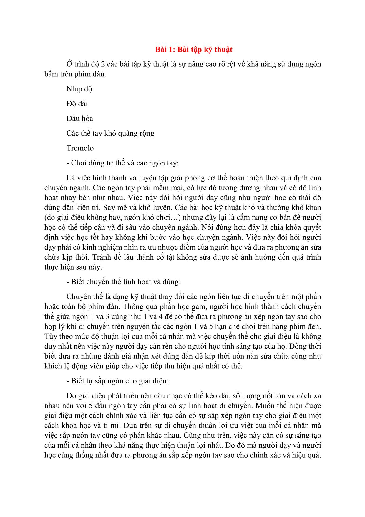 Giáo trình Organ (Quyển 2) trang 6