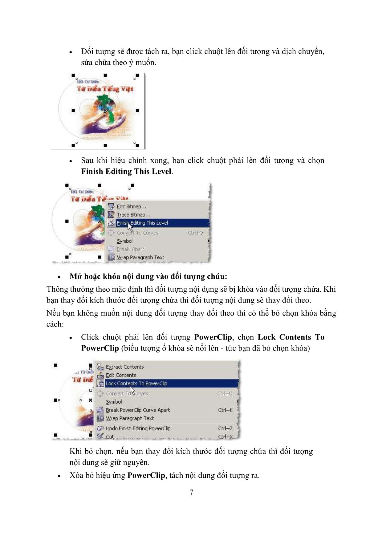 Giáo trình Hội họa - Thiết kế đồ họa bằng phần mềm Corel Draw 12 trang 7