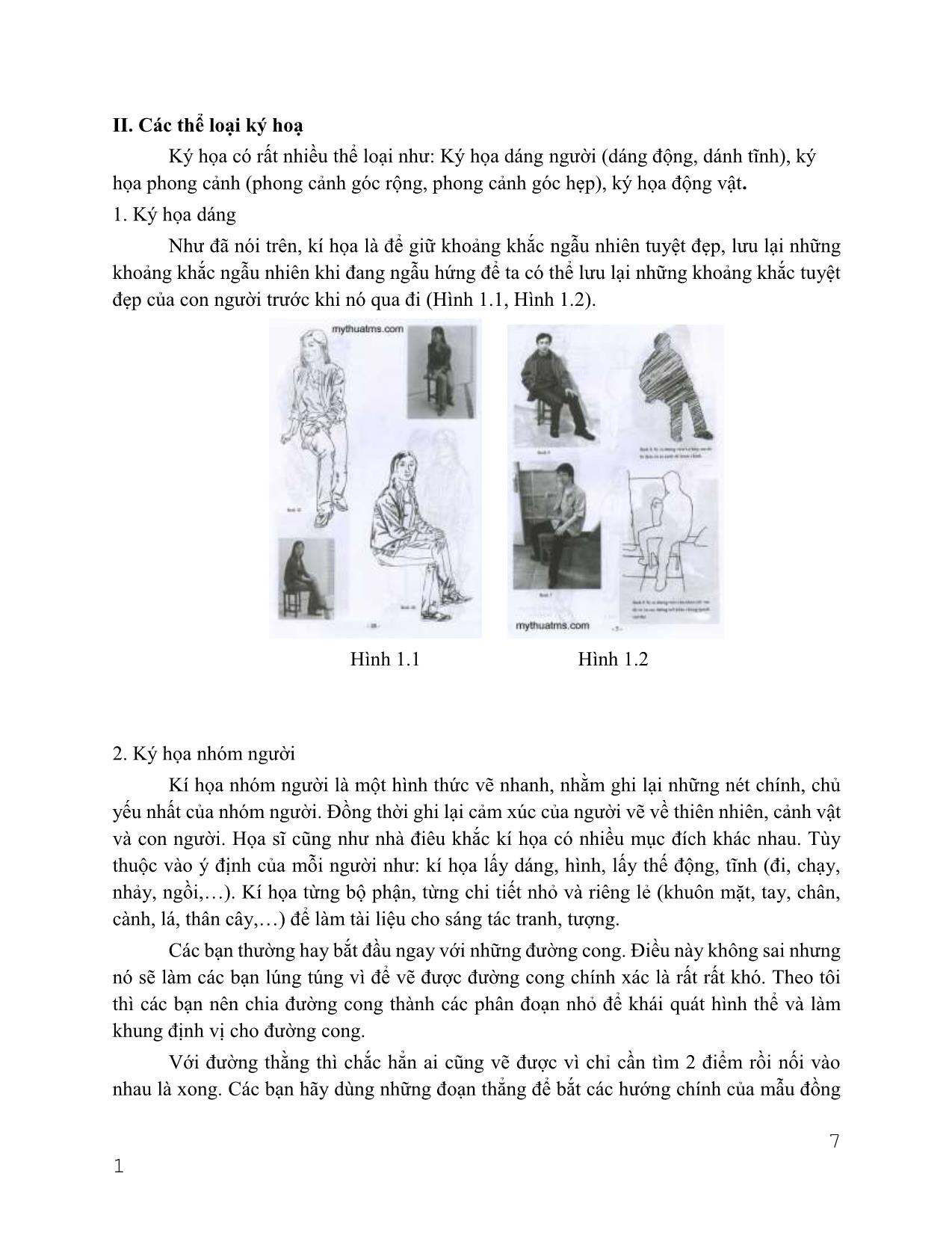 Giáo trình Hội họa - Trang trí cơ bản trang 7