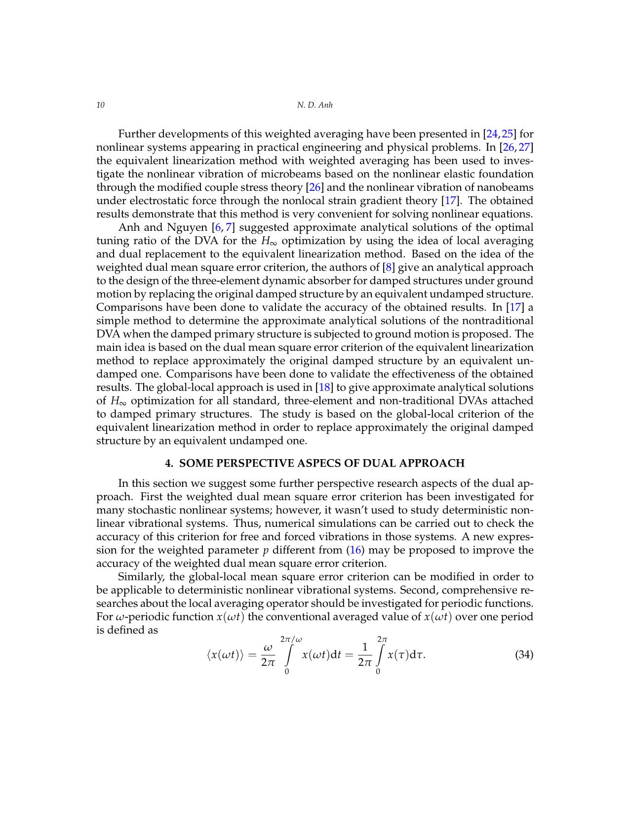 A comprehensive review on dual approach to the vibration analysis: some dual techniques and application trang 10