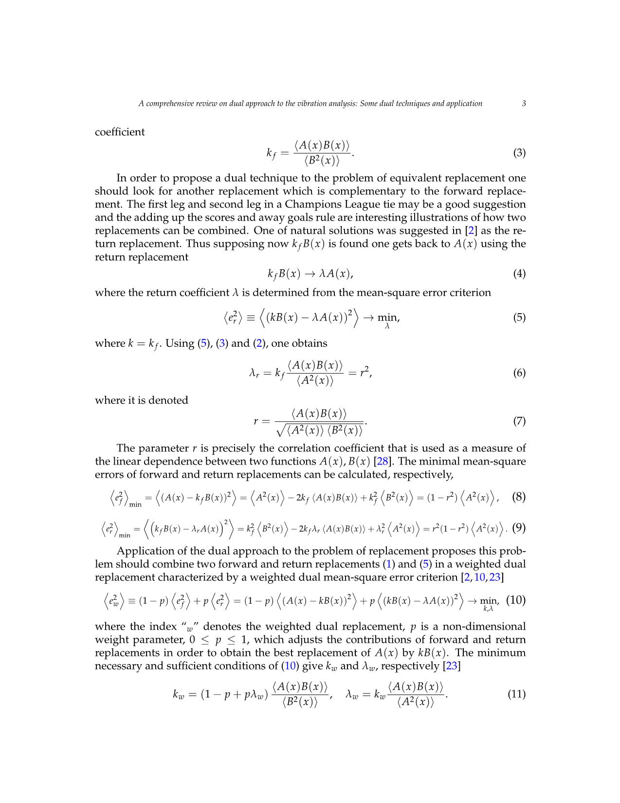 A comprehensive review on dual approach to the vibration analysis: some dual techniques and application trang 3