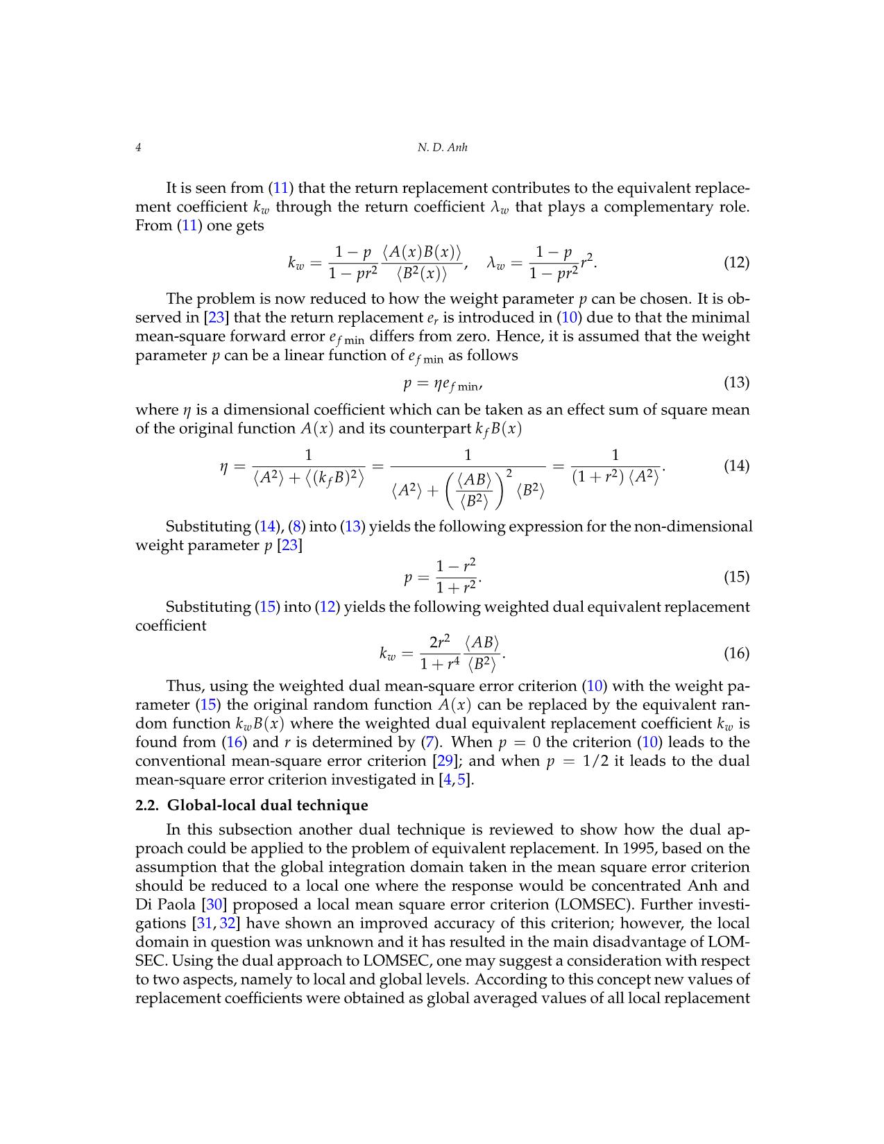 A comprehensive review on dual approach to the vibration analysis: some dual techniques and application trang 4