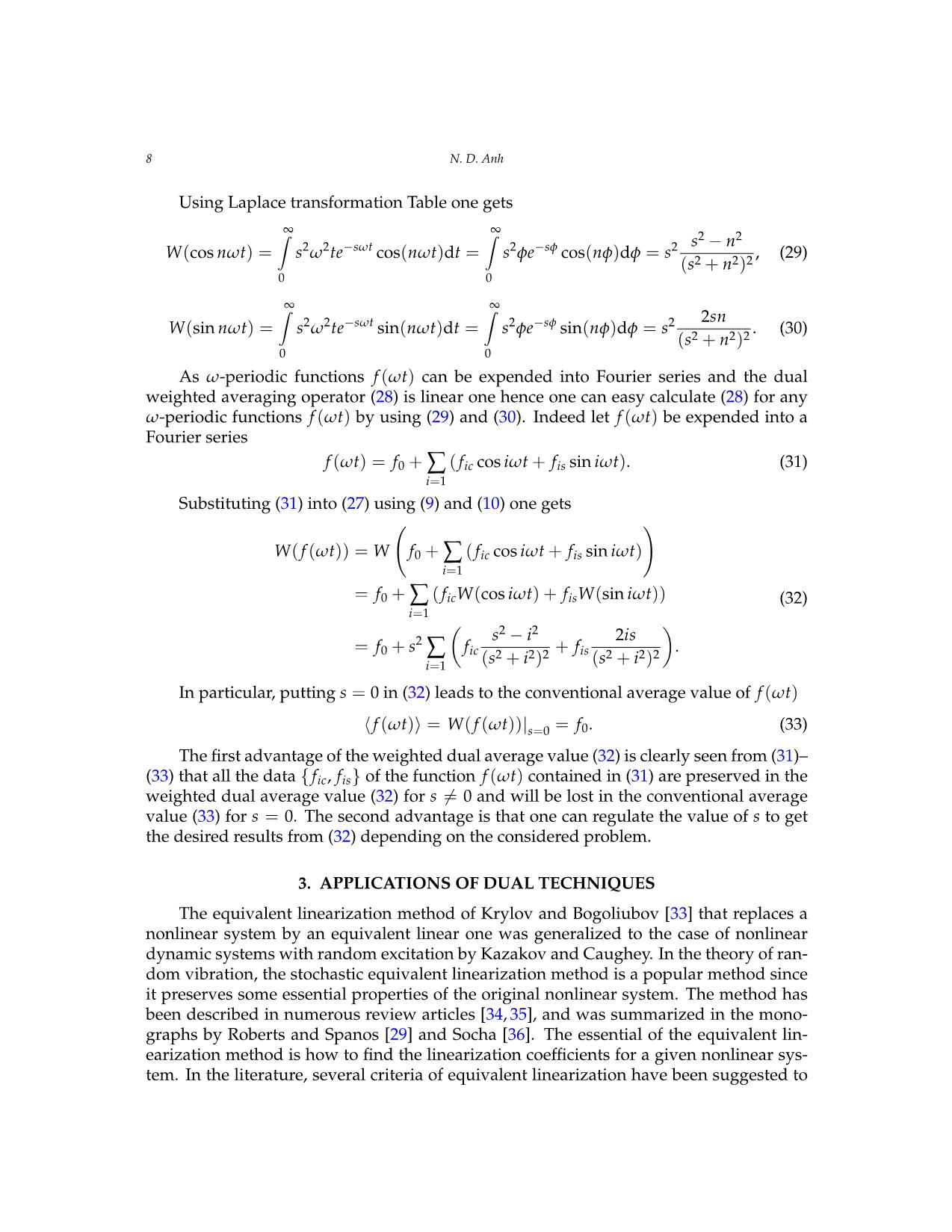 A comprehensive review on dual approach to the vibration analysis: some dual techniques and application trang 8