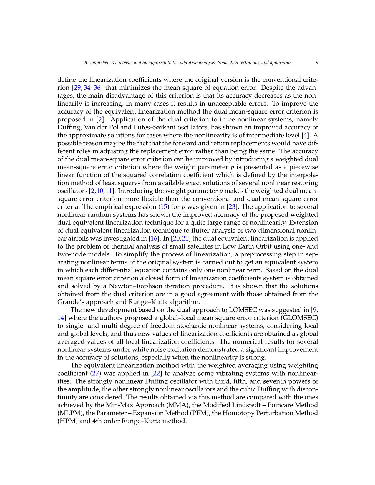 A comprehensive review on dual approach to the vibration analysis: some dual techniques and application trang 9