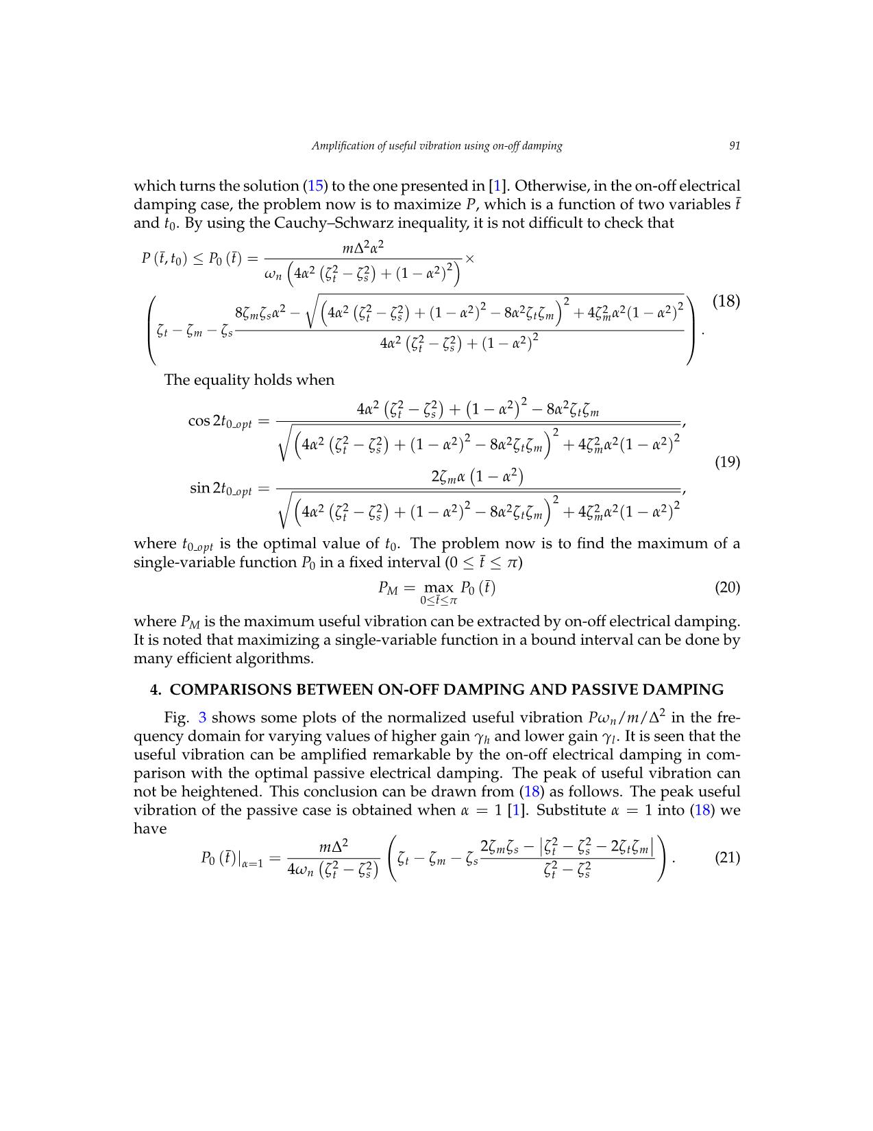 Amplification of useful vibration using on - off damping trang 5